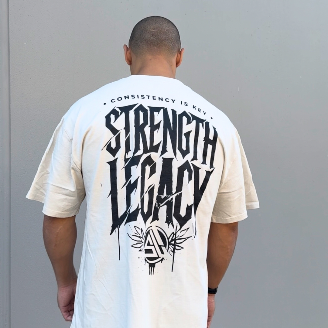 Ghost Drip O/S Unisex Tee Faded BONE