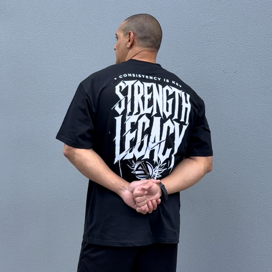 Ghost Drip O/S Tall Tee Black